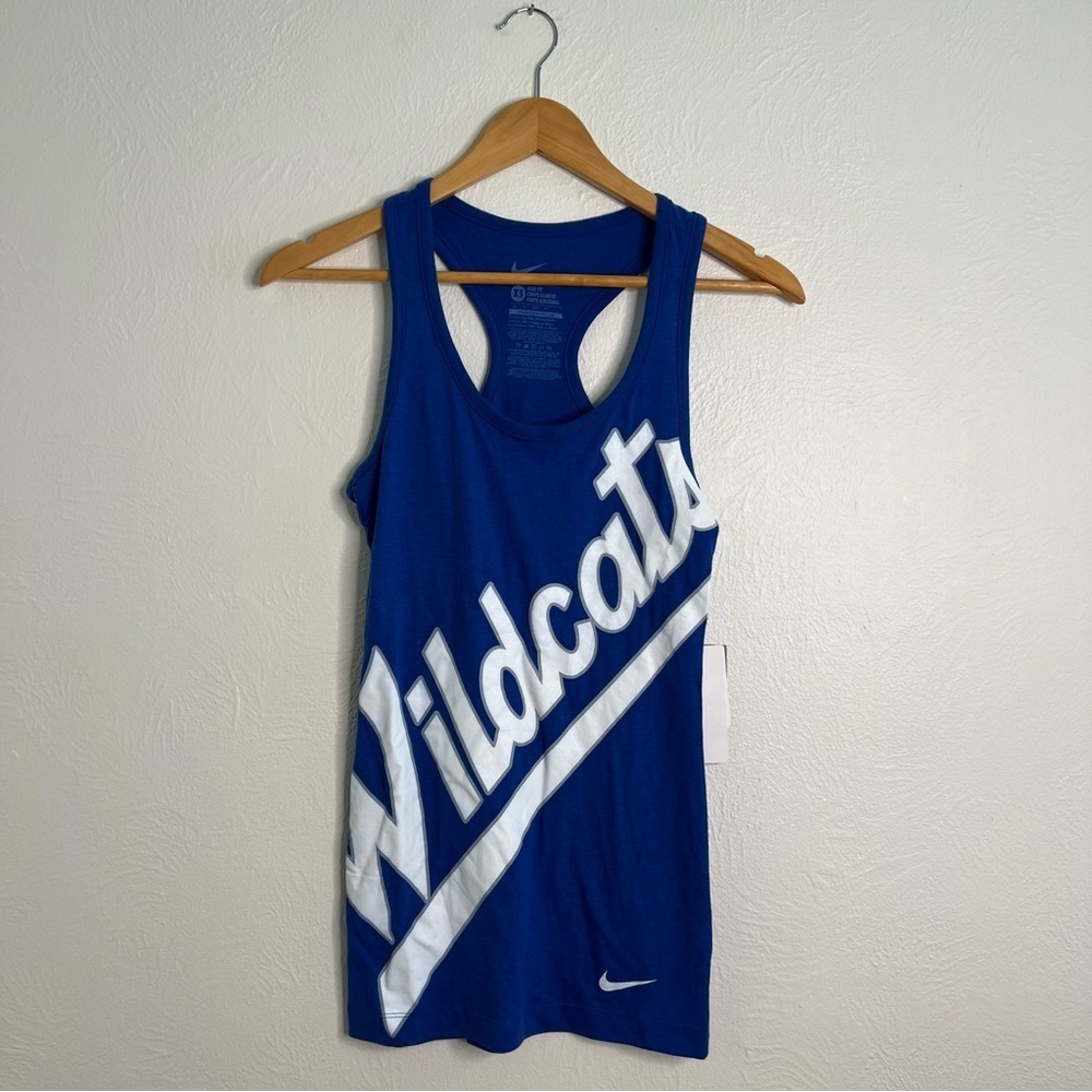NWT Nike Slim Fit Royal Blue Kentucky Wildcats Racerback Tank Top Size XS